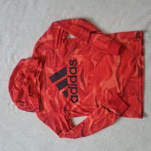 Adidas Long Sleeve Thin Pullover Hoodie
